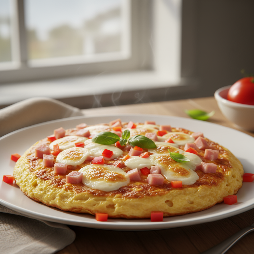 Proteinrik 'Pizza' Frokostomelett