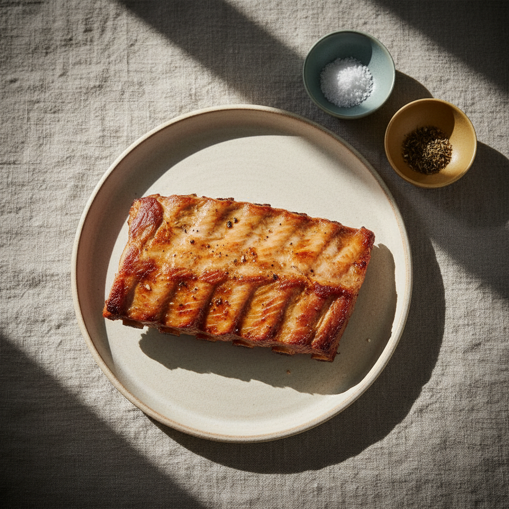 Ribbe i airfryer