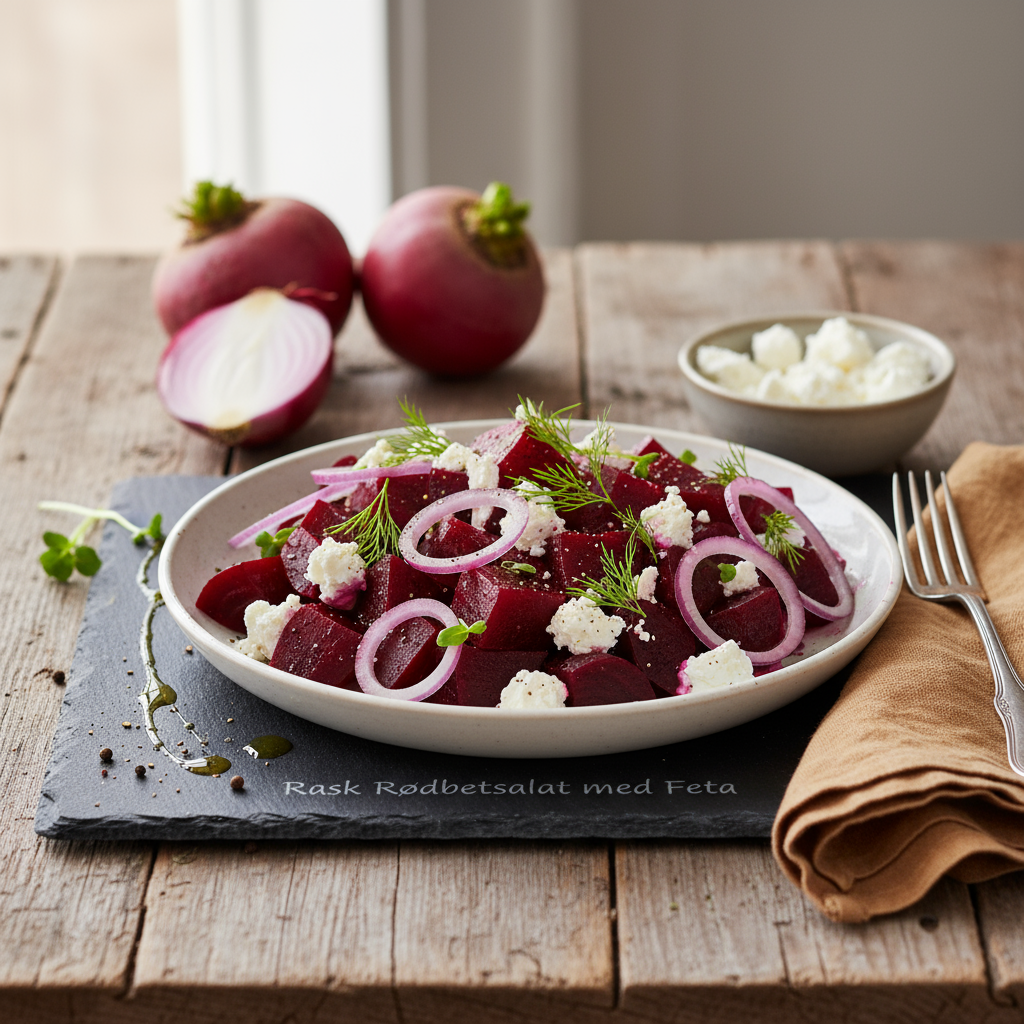 Rask Rødbetsalat med Feta