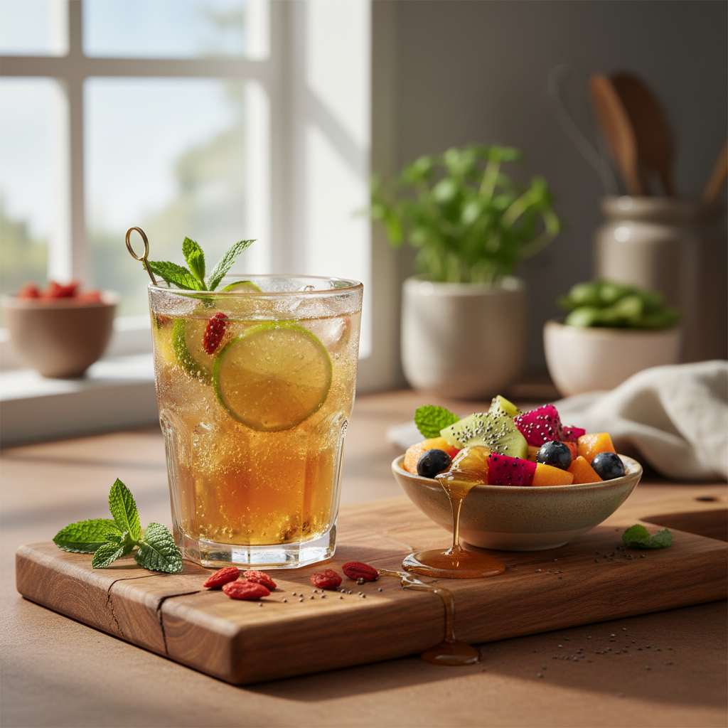 Energigivende Fermentert Drikke