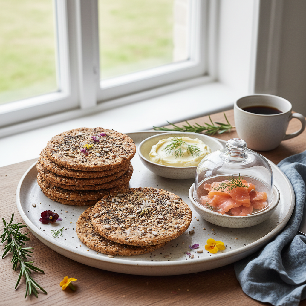 Hjemmelagde Knekkebrød