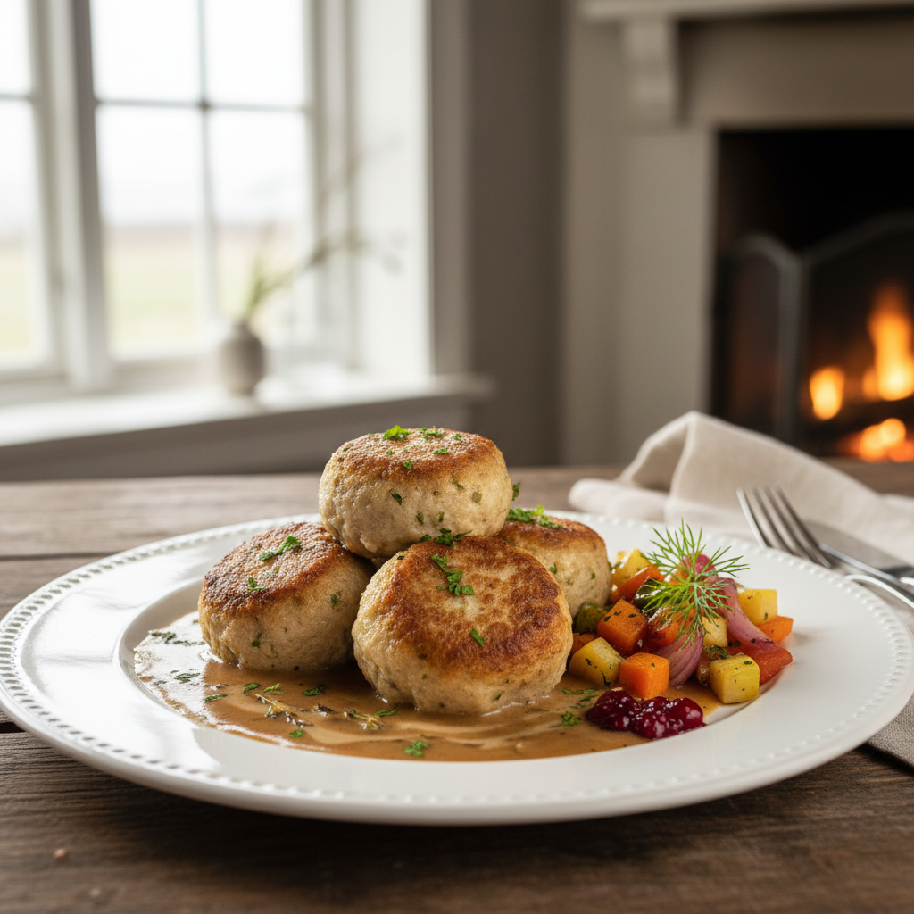 Kjøttdeig- og Potetboller, healthy and nutritious