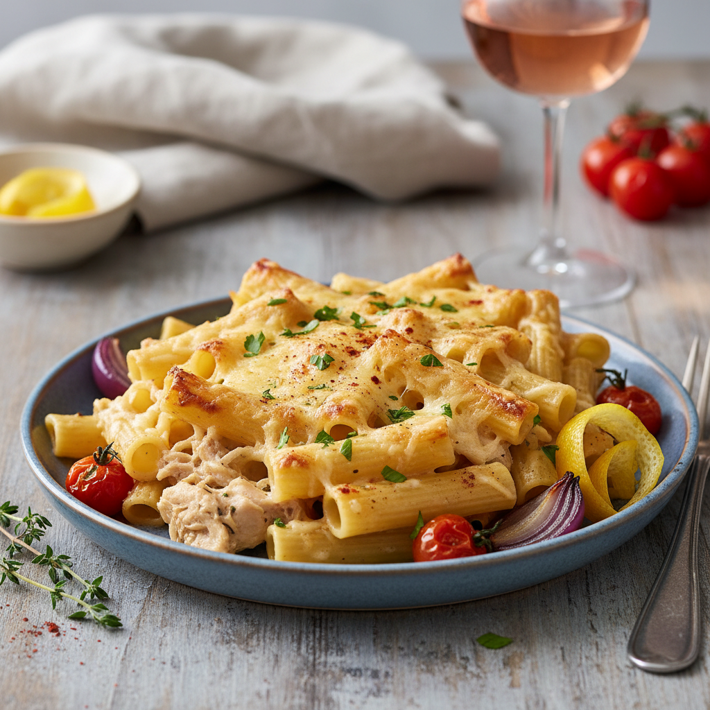 Kylling- og Pastaform