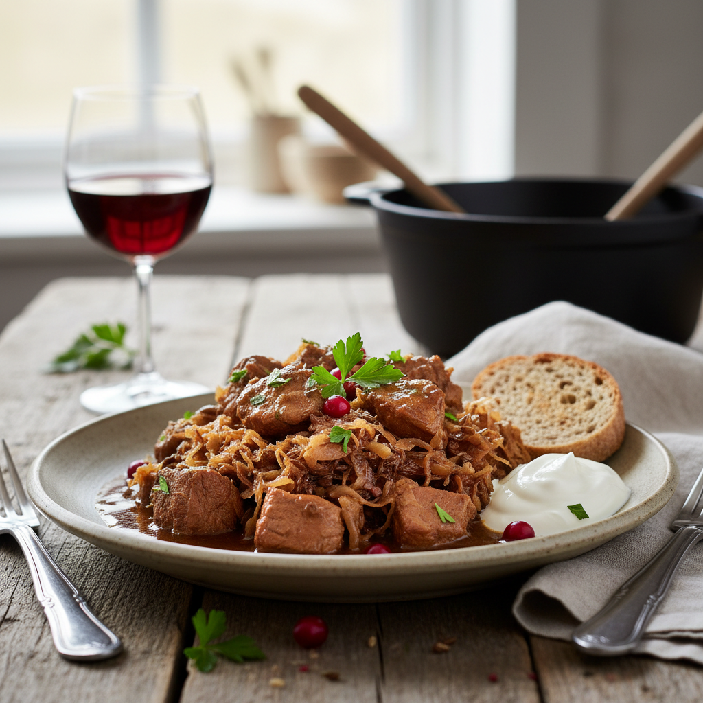 Lammegryte Med Surkål, healthy and nutritious